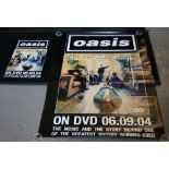 OASIS DEFINITELY MAYBE - 2 promo posters