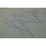 AUTOGRAPH BOOK - SID JAMES - an autograph book including the autographs of Sid James (2),