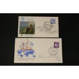 FRANCIS CHICHESTER & ALEC ROSE - a Sir Francis Chichester Voyage Around The World envelope signed