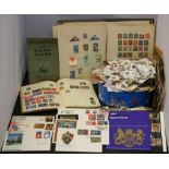 STAMPS & FIRST DAY COVERS - a collection of commonwealth (foreign) and domestic stamps ranging from