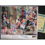 THUNDERBIRDS - an Engale Marketing still featuring Christmas on Tracy Island signed by Gerry