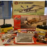 CORGI - AIRFIX - a selection of Corgi die cast vehicles to include Green Hornet's Black Beauty in