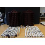 THIMBLES - a collection of 350 thimbles including fine bone china and enamel.