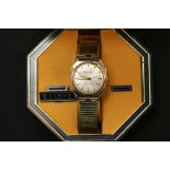 BULOVA - a Bulova self winding gentleman's watch with 10kt rolled gold plated back in original box