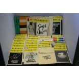 PLAYBILL PROGRAMMES - approximately 70 theatre programmes,