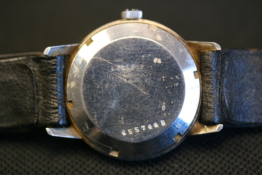 ETERNAMATIC - an Eternamatic watch on a leather strap marked 4557449 on the reverse with original - Image 7 of 8