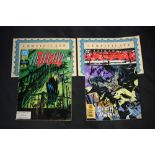 BATMAN - DC - a copy of Batman Death and the Maidens #5/9 signed by Adam West and Burt Ward along