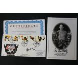 MUHAMMAD ALI - SIR HENRY COOPER - a fourpenny post series for the Atlanta Olympic Games signed by