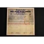 BEATLES DEMO TAPE - an extremely rare Dick James Music studio reel 2 reel 1/4" tape featuring demos