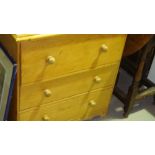 Victorian pine commode