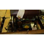 2 x Jones's  vintage sewing machines and one other