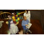 Royal Doulton Balloon Seller, Biddy Pennyfarthing, Wedding Vows,