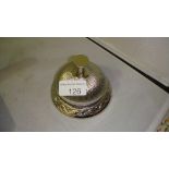 Plated vintage style desk bell