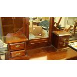 Edwardian mahogany dressing table