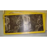 200 approx of assorted stereoscopic cards, assorted themes throughout including Genre scenes,