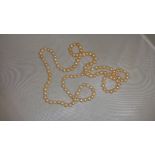 20 the century pink cultured pearl necklace