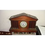 Early 20th century mahogany mantle clock