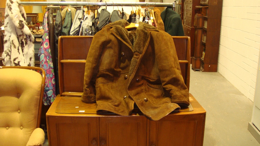 Vintage sheepskin coat