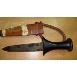 Vintage African arm dagger