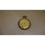 Early 20th century pocket watch with subsidiary second dial,