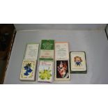 Assorted vintage playing cards