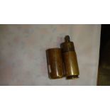 Unusual brass bullet trench art petrol lighter