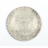 1736, Mexico City mint Spanish dollar, 25.90g. VF.