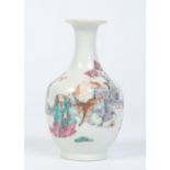 A 19th century small Chinese bud vase.