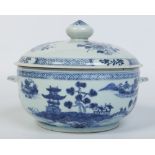 A 19th century Chinese export tureen and cover.