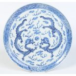 A 19th century Chinese plate.