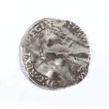 A 16th century fine silver Tudor coin, worn condition 23mm, 1.74g AG.