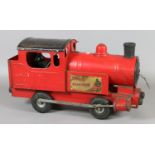 A childs tinplate Triang Puff Puff engine.