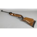 An original Super Model 35 break barrel .22 air rifle.