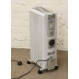 A Delonghi Dragon heater with multi power settings and timer.