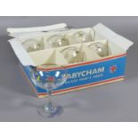 A Babycham six glass party pack in original box.