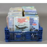 A collection of military aircraft markings books (approximately fifty books).