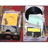 A collection of 45 rpm records to include Motown, pop, etc.