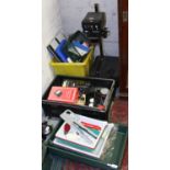 A good collection of dark room photographic equipment to include an Opemus Colour 3 enlarger.