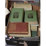 A box of horticultural books to include Trees and Shrubs in the British Isles.