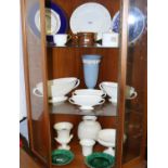 A collection of various Wedgwood ceramics.