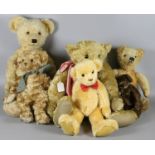 Six teddy bears, mostly jointed including Ticklepenny collection and Bartons Creek collection etc.