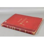 The Graphic portfolio large bound volume with gilt lettering The Graphic Office London 1876.