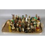 A tray of various miniatures to include Martini, Favori, Curaco, Banaes, Scrumpy etc.