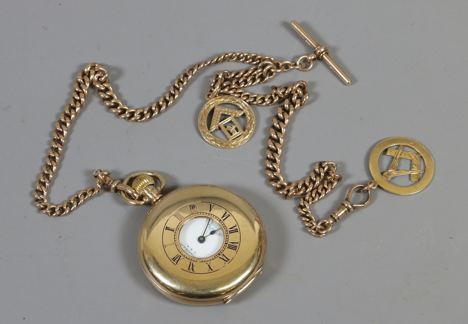 masonic watch chain
