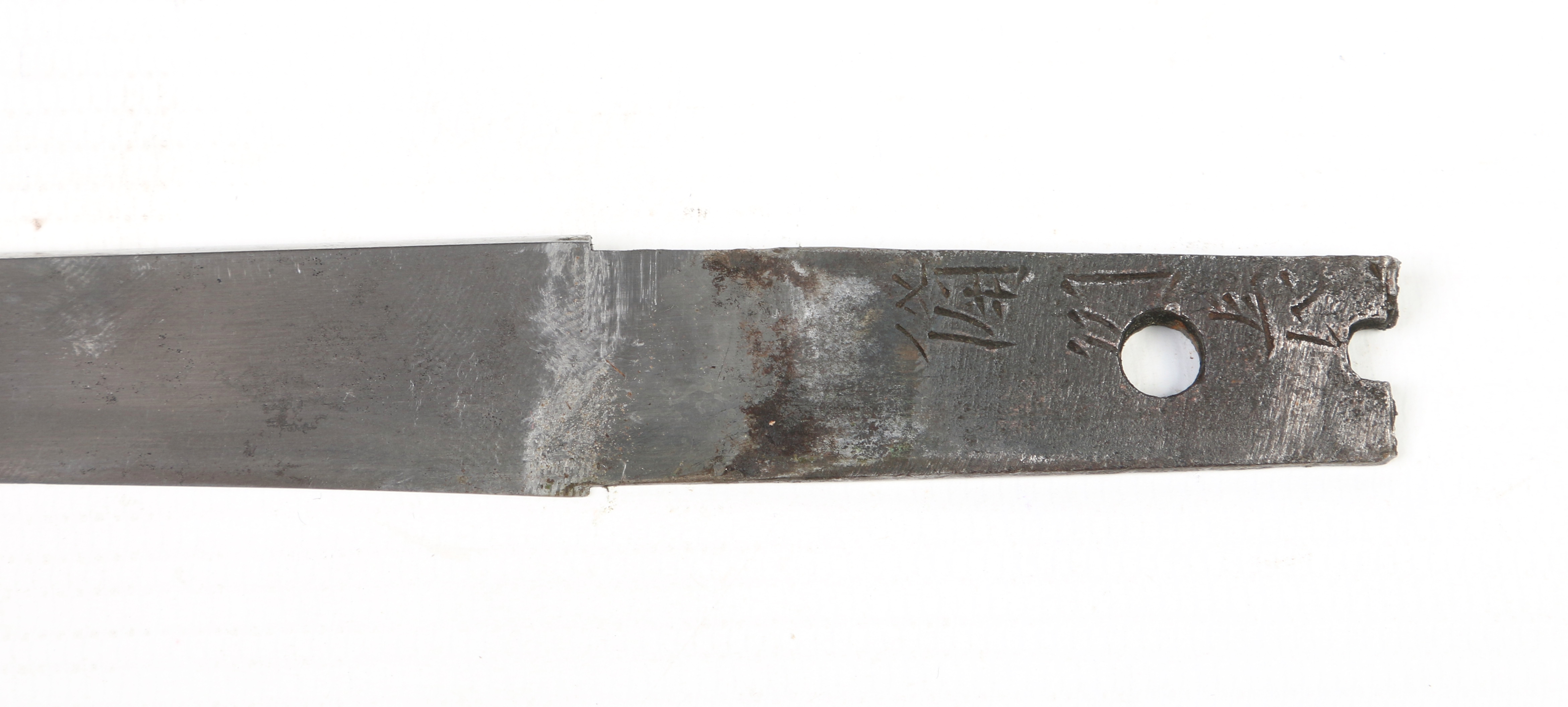A Japanese Edo period tanto dagger in lacquered sheath. - Image 5 of 12