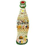 Howard A. Finster (1916-2001) Coca Cola Bottle