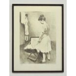 Raphael Soyer (1899-1987) Signed Print