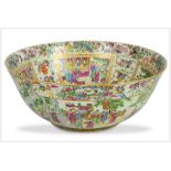 18th/19th Century Large Famille Rose Bowl