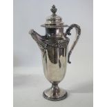 King George Silver Plate Pitcher