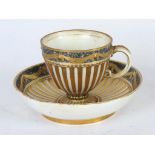 Early 19th C. Porcelain KPM Cup and Saucer